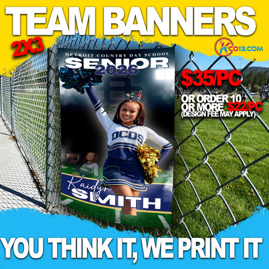 Senior Sports Banner