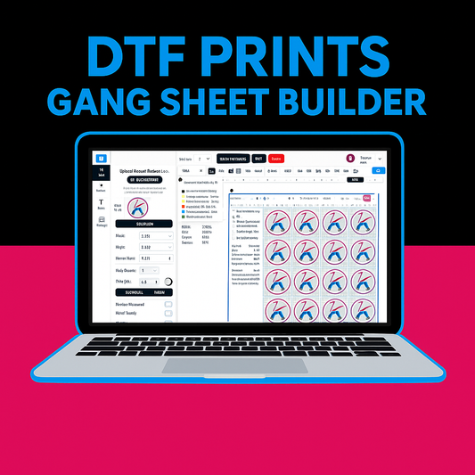 KcoPrints DTF Prints Gang Sheet Builder