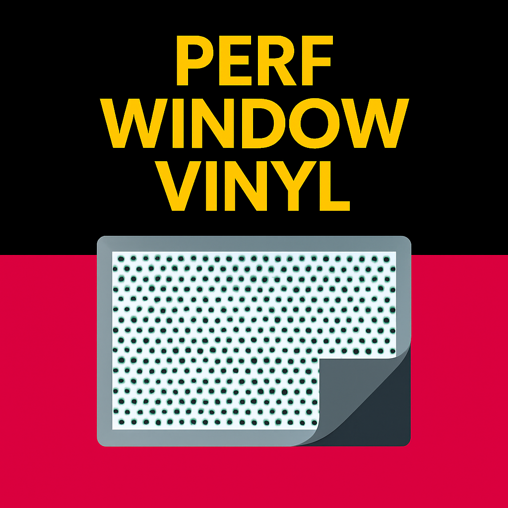 Perf Window Vinyl
