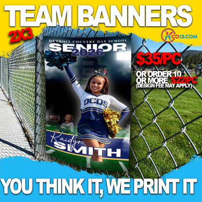 Senior Sports Banner